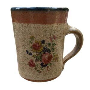Monroe Salt Works Chippendale Rose Pattern Mug Classic